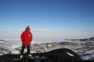 Blaise Kuo Tiong in Antarctica