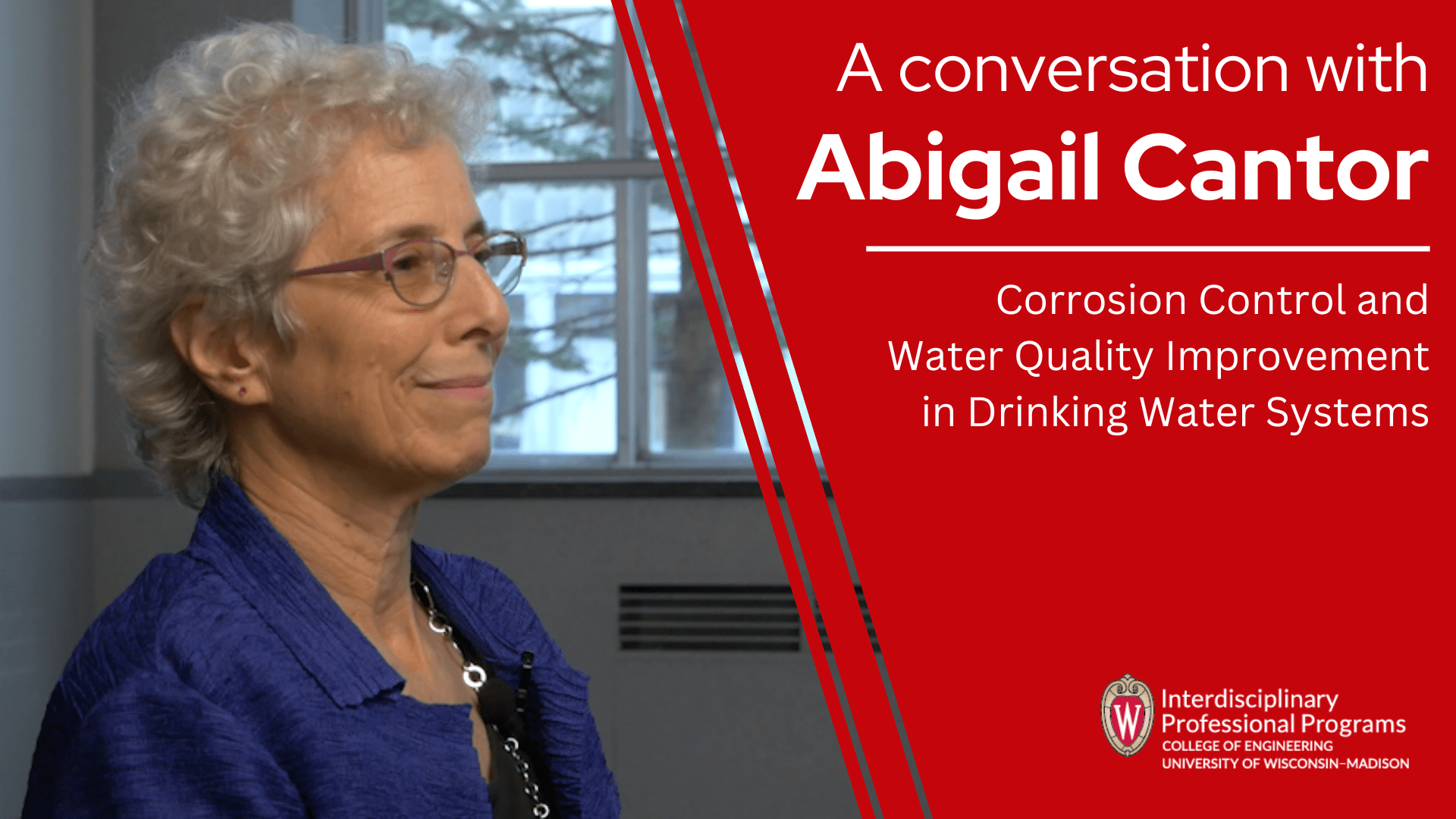 A conversation with Abigail Cantor | Corrosion Control and Water Quality Improvement in Drinking Water Systems